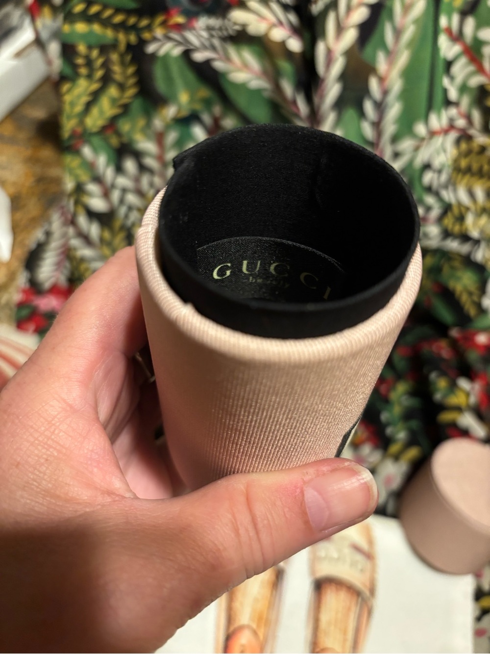 NWT Gucci Makeup Brush 4 Piece Set and canvas makeup zippered bag - Picture 9 of 10
